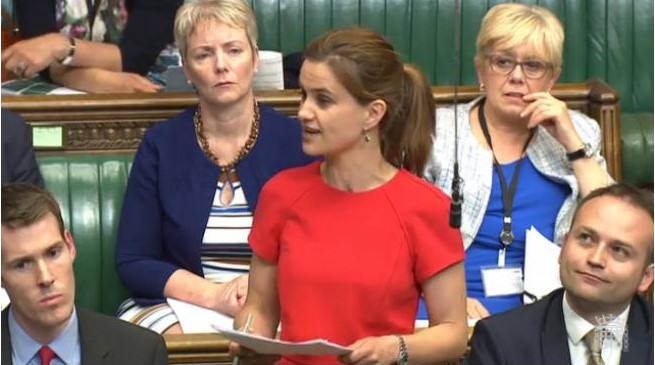 Watch Batley & Spen MP Jo Cox deliver her maiden speech